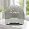 Monaco Royal Club Baseball Cap  Adjustable Duckbill Hat for Unisex Lightweight Outdoor Sports Weddings Parties Golf Cycling