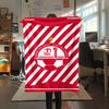 1Pc Hapoel Jerusalem Print Flannel Blanket High Quality Warm Comfortable Cover for All Seasons Perfect for Gifts Home Decor