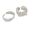 Korean Style Multi-Layer Matte Open Ring for Women - Fashionable and Individualistic Design for Index Finger