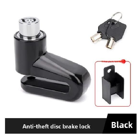 Bicycle Anti-theft Lock Portable Motorcycle Disc Brake Lock Mountain Bike Reminder Rope Disc Brake Lock Bicycle Accessories