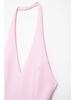 Summer Women's Halter Neck Short Dress - European and American Street Fashion