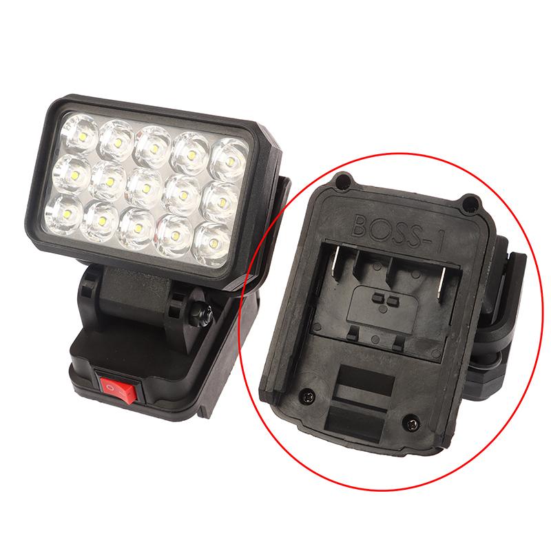 1 Piece Portable Lamp Hand Lantern 15 Beads Led Working Light Spotlight For Makita/Devon/Bosch 18V Li-Ion Battery