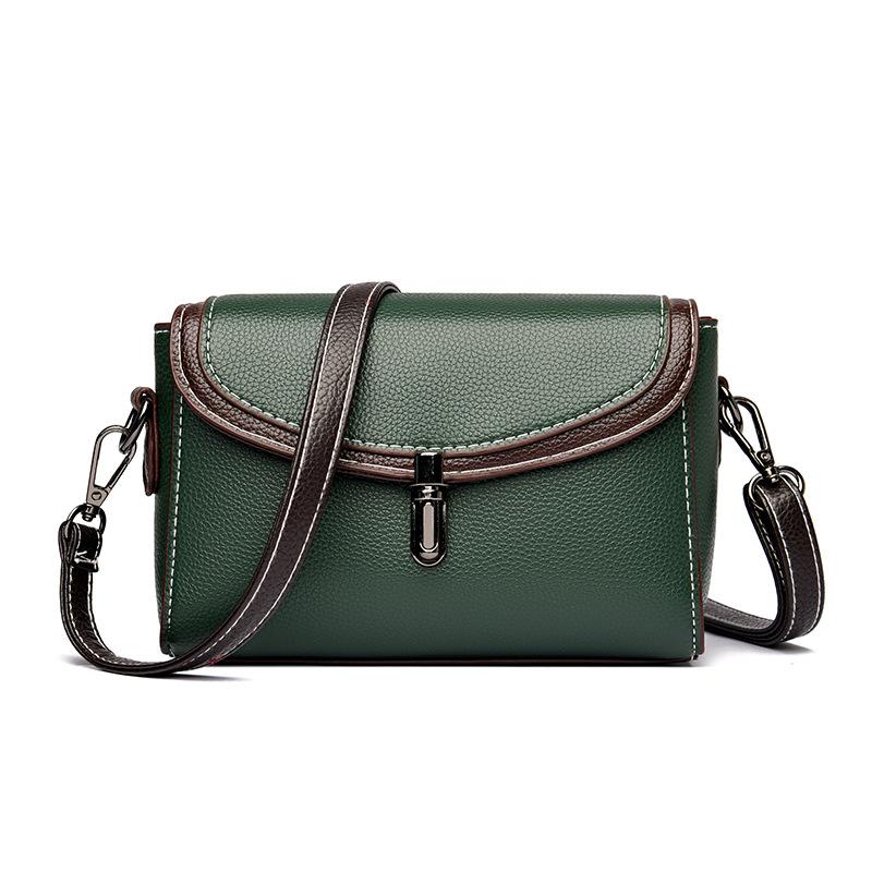 Chic Flip Lock Buckle Small Square Crossbody Bag Stylish Phone Pouch, Versatile Single Shoulder Purse, Perfect for Daily Outings