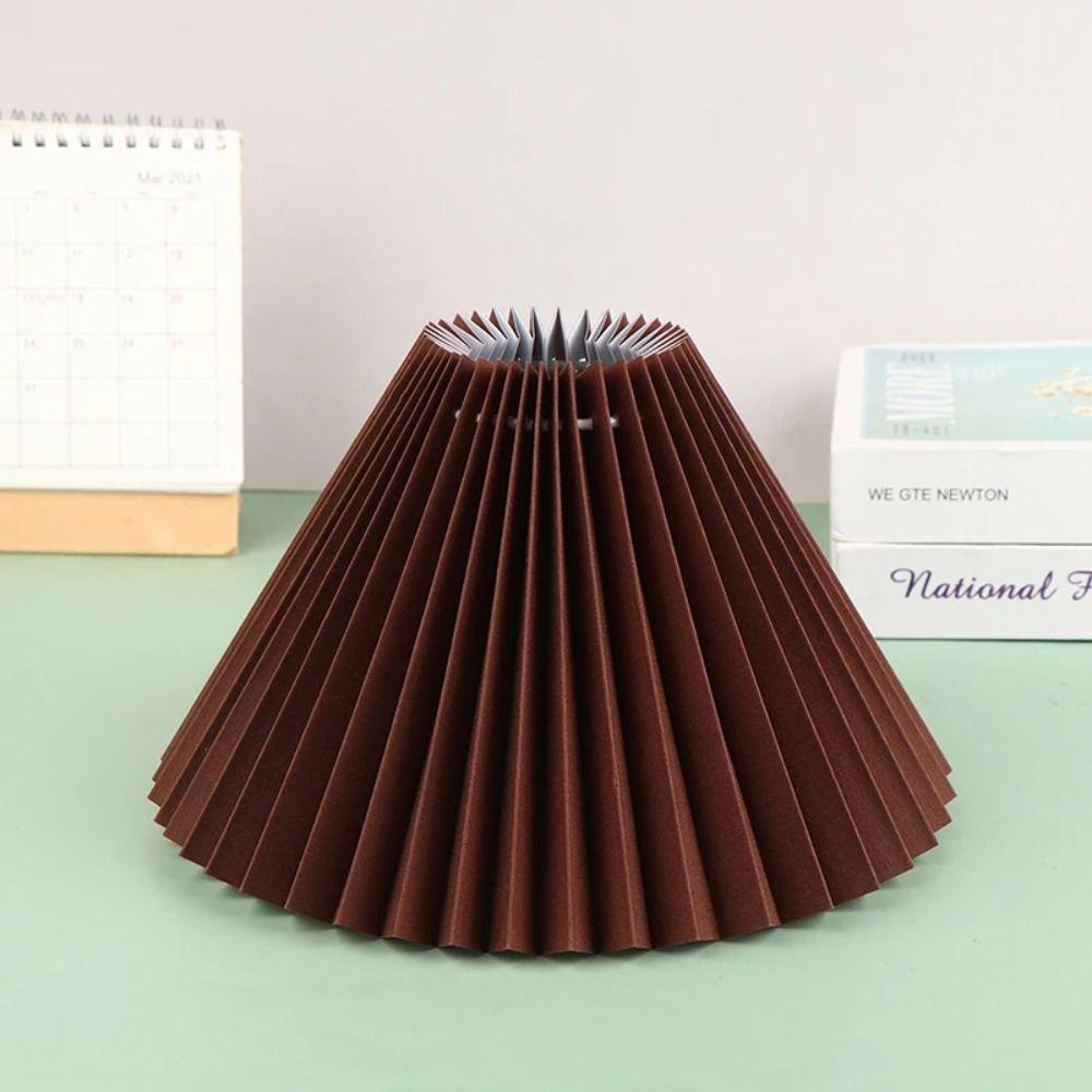 Modern Table Lamp Cover Washable Light Cover Home Decoration Pleated Lampshade  Floor Lamp