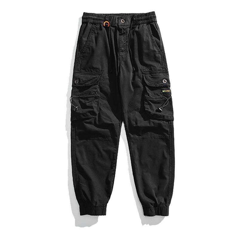Retro Overalls Men's Summer New Casual Loose Wide Version Trousers Trendy Outdoor Mountaineering Pants