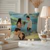 Crash Landing On You KDrama Cushion Cover Pattern Printed Pillowcase For Living Room Sofa Cushion Cover & Bedroom Decor