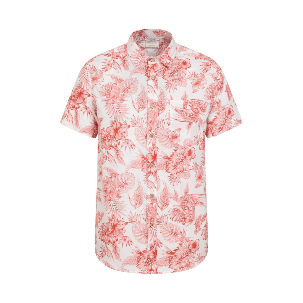 Mountain Warehouse Mens Tropical Leaves Shirt