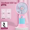 Rechargeable USB Mini Fan: Portable Handheld & Desktop Stand, Ideal Student Gift