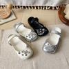 2026 Princess Slippers: Outdoor Children's Clogs - Girls' Summer Non-Slip Mary Jane Beach Shoes