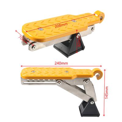 Foldable Car Door Step Stand Pedal - Access To Vehicle's Top Roof Feet Stand Pedal Ladder for Most SUV Truck