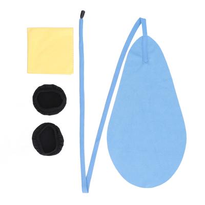 Saxophon Reinigungsset Saxophonhülle Wischtuch Tupferset Blasinstrument Holzblasinstrument Zubehör