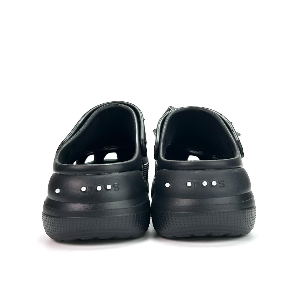 Crocs EVA Classic Crush Clog Blade Wing Angel Comfortable and Trendy Shoes Hole Shoes Unisex Silver