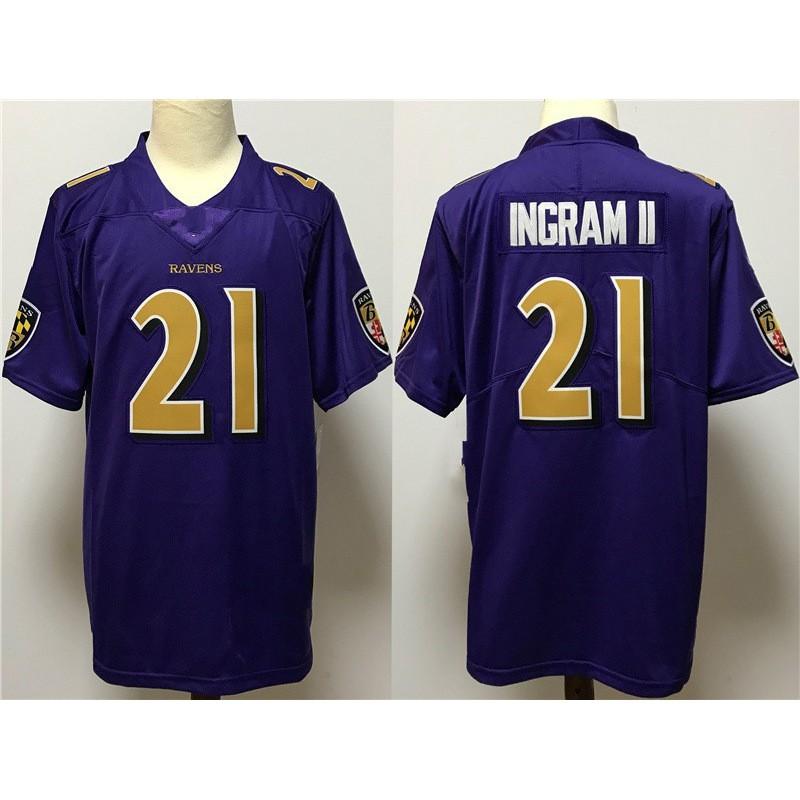 Baltimore Ravens NFL Football Jersey Mens Team Sports Fan Apparel Purple Black White Size S-XXXL