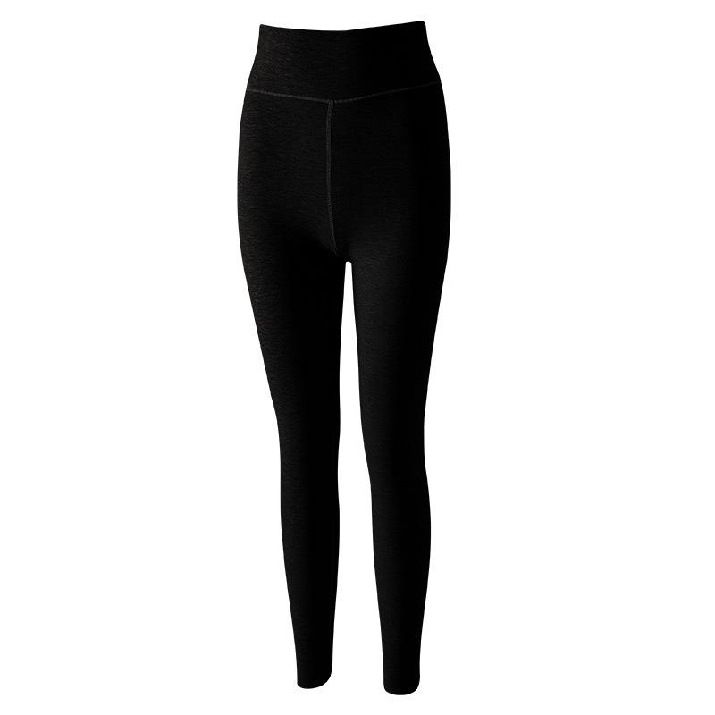 Thermal Wool & Silk Base Layer Set with Seamless Integrated Bra and Chest Pads for Autumn Warmth