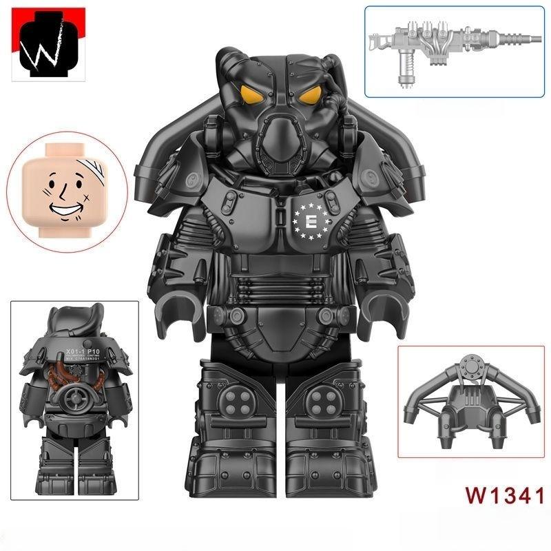 Power Mecha Minifigurka Sestavení hračky