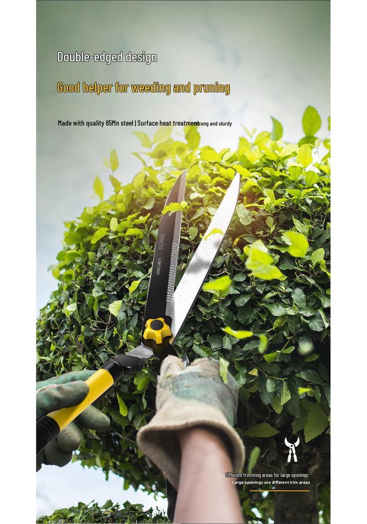 Deli Garden Pruning Shears for Flowers, Branches & Fruit Trees - Heavy-Duty, Large, Durable Tools