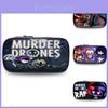 Oxford Fabric Murder Drones Uzi Plush Pencil Case For Anime Fans**