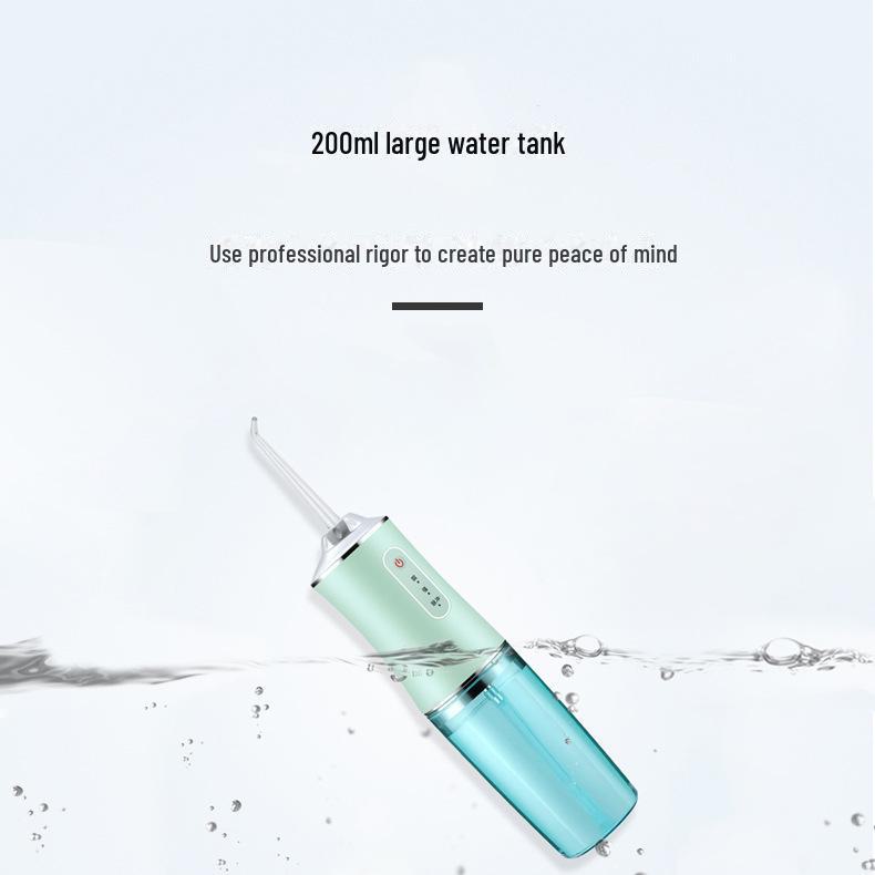 Portable Cross-Border Electric Water Flosser: Oral and Tooth Cleaning Tool for Home and Travel
