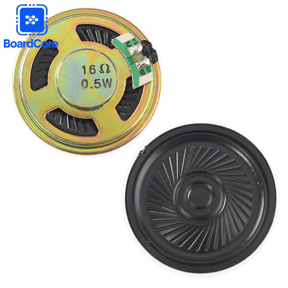 5PCS 0.25W 0.5W 16R Mini Speaker 16 Ohm Loud Speaker Diameter 40mm Ultra-thin Loudspeaker Toy-car Horn