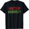 What's Up Party Pooper Funny Christmas Xmas Greeting Pajamas T-Shirt