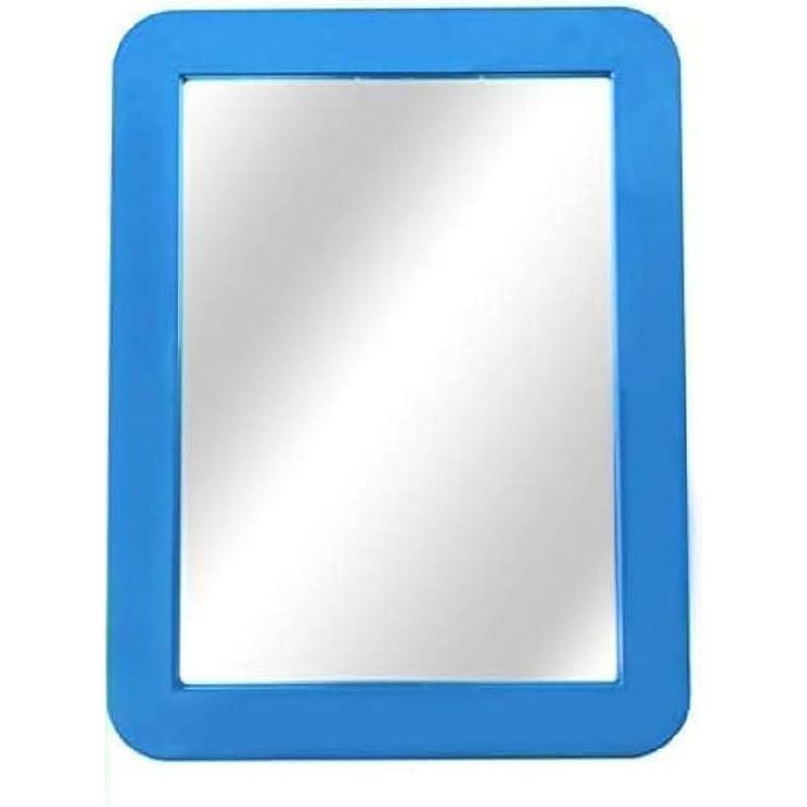 Magnetic Locker Mirror,5" x 7" Small Mirrors School Locker, Bathroom, Household Refrigerator, Locker Accessory, Office Cabinets, and Home (Black)
