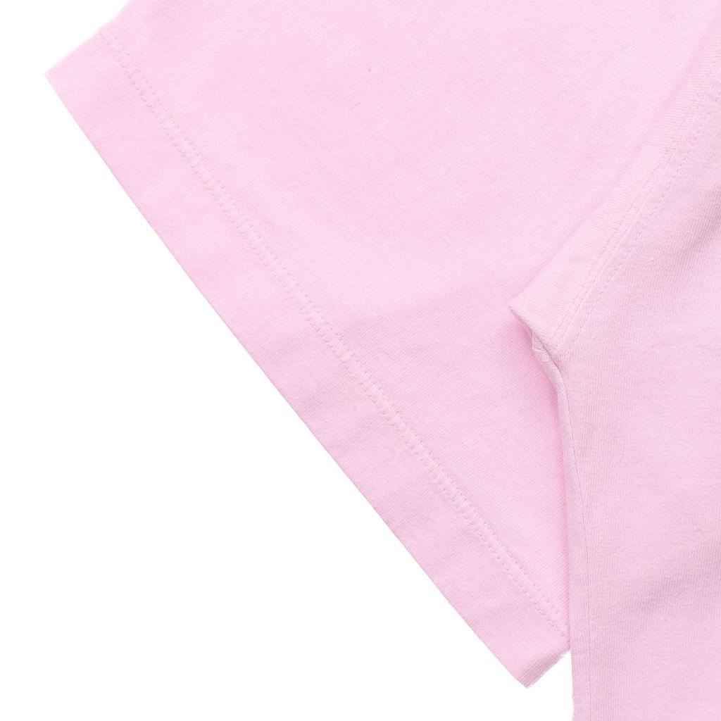 Uniqlo Mickey Mouse Print Short Sleeve Drop Shoulder T-Shirt Women Tops Pink 428402-10