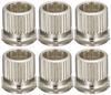 Scud Krewson type butter turbines open nickel 25362NS peg, knob, gear, 3+3