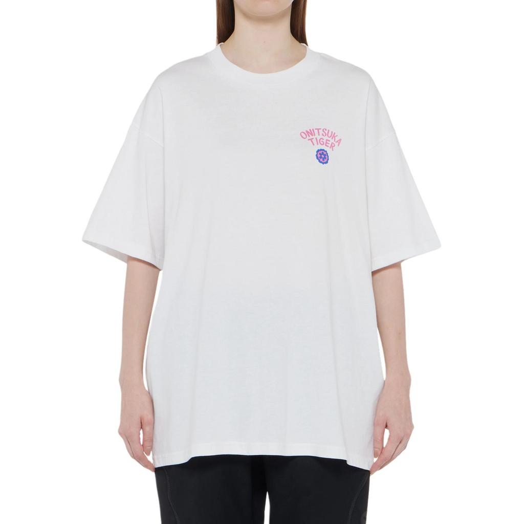 Onitsuka Tiger T Shirt Unisex White 2183B531-100