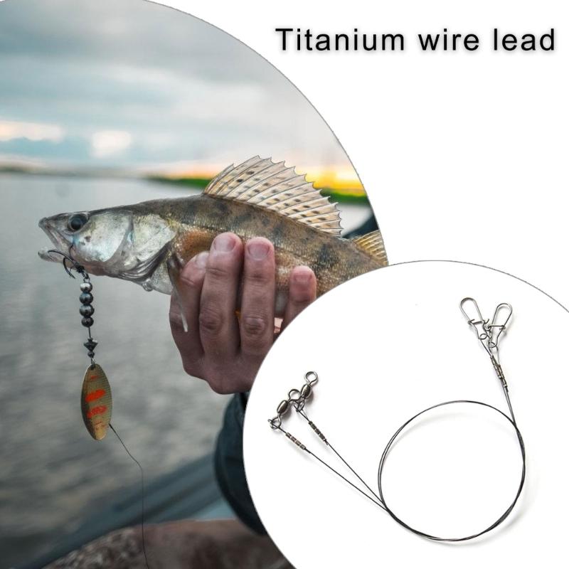 Heavy Duty Fishing Leaders Line Fishing Wire Leader Fishing Accessories 30cm/35cm Wire Leader Line