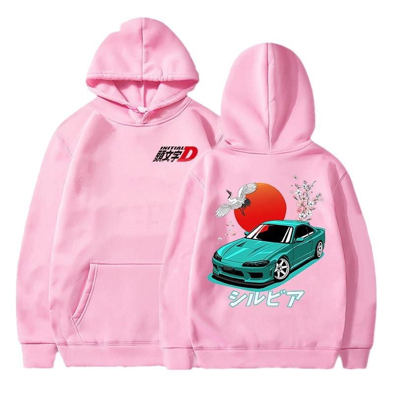 Anime iniziale D Drift felpa con cappuccioHoodie