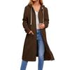 Autumn  Hoodies for Women Casual Full Zip Up Hoodie Comfortable Womens Long Hoodies Fashion Sweatshirt with Pockets