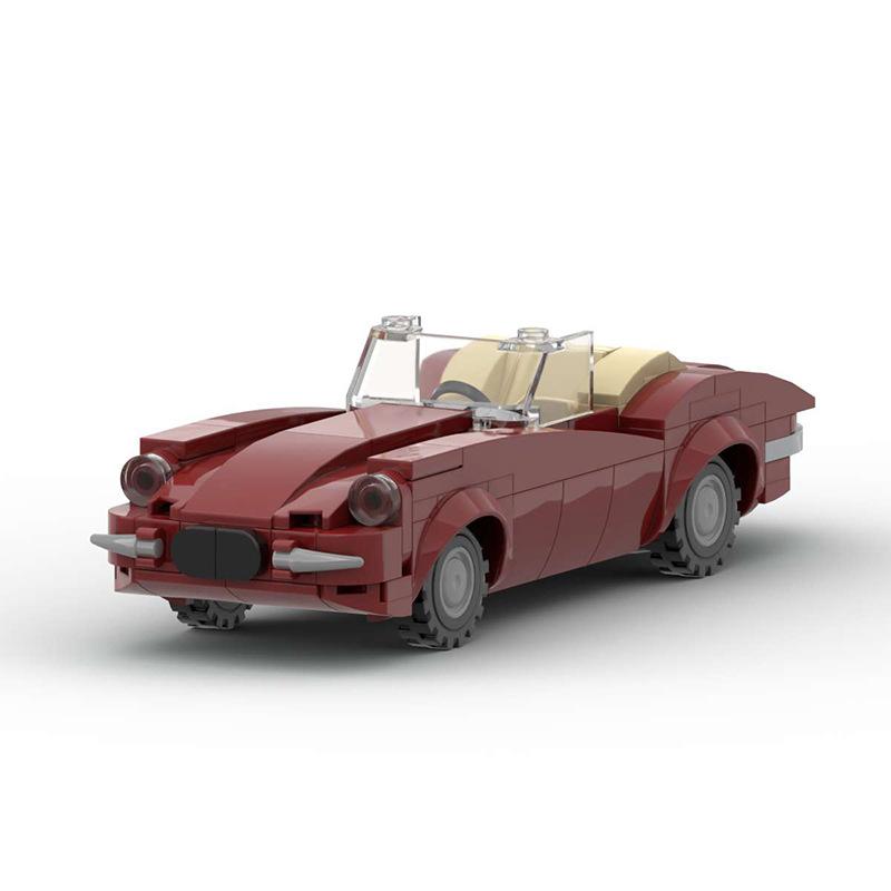 Compatible With Building Blocks MOC-85572 Jiebao E-Type Retro Convertible Educational DIY Assembly Toy