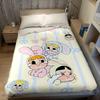 Bunny Crew Flannel Blanket Warm Soft Halloween Christmas Couch Warm Cozy Decorative Decor Gift for All Season