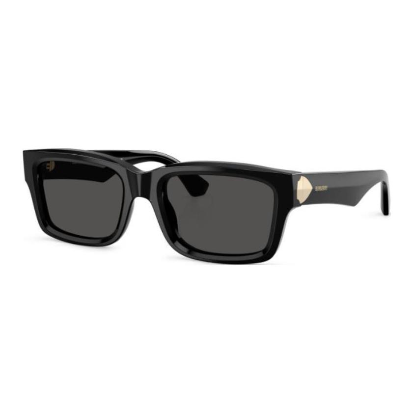 

Burberry Letter Decoration Square Sunglasses Women sunglasses Black BE4443 Eyeglass Case+Box (White/Brown Edition Random)
