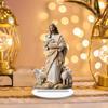 Coniglio di Pasqua Uovo Segnaletica Piatta Acrilica Autoportante Decorazione Scena Festiva Soggiorno Casa Indossare Ornamenti Ornamento Gallina
