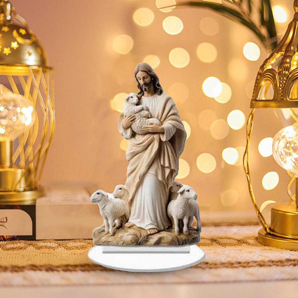 Coniglio di Pasqua Uovo Segnaletica Piatta Acrilica Autoportante Decorazione Scena Festiva Soggiorno Casa Indossare Ornamenti Ornamento Gallina