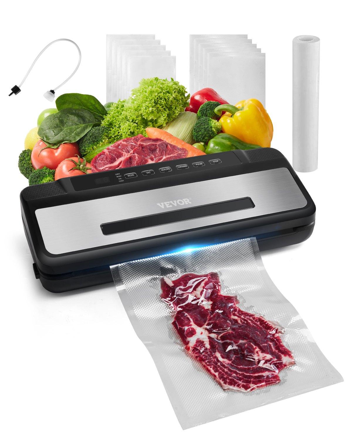 VEVOR Vacuum Sealer Machine, 80Kpa 120W