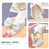 Children's Sandals Summer New Kids Crystal Bowknot Girls High Heels Soft Soled White Princess Wedding Performance Shoes