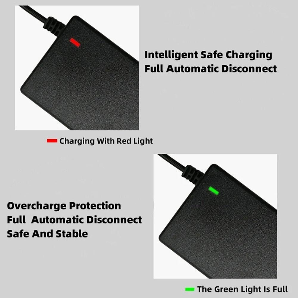 1Set AC 100-240V Electric Scooter Power Adapter For 24-36V Lithium Battery Charger
