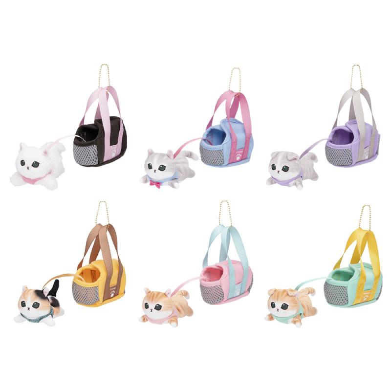 Cute Plush Cat Keychain With Soft Pp Cotton Filling Available In Multiple Colors