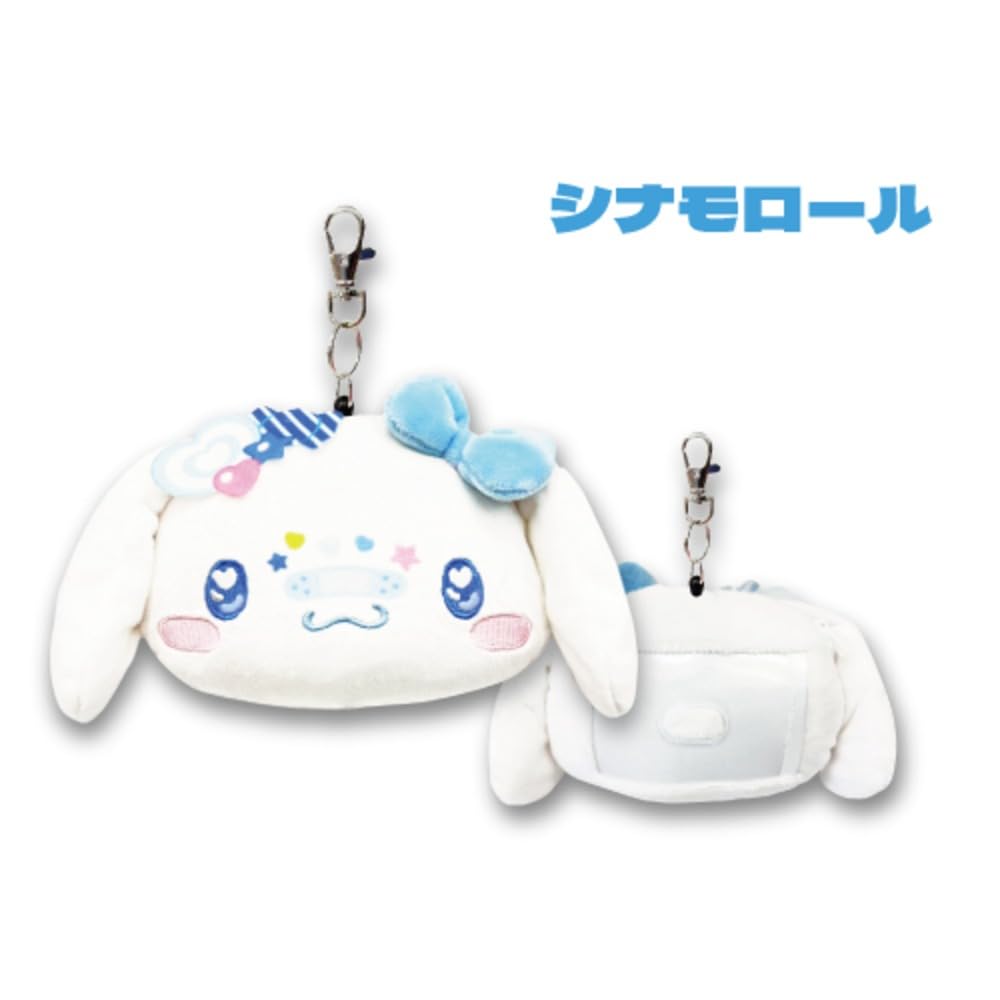 Hatayama Shoji Sanrio Face Reel Pass Case Decora Cinnamoroll Approx. H11 X W13cm 63203115
