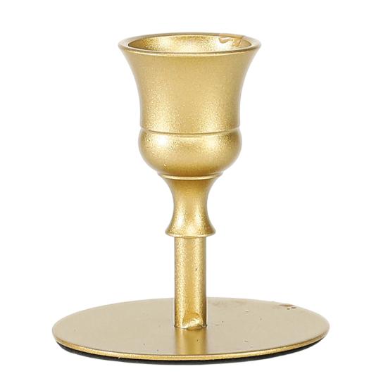 Candlestick Holder Vintage Metal Taper Candle Stand for Dining Table Wedding Party Centerpiece