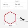 Hexagonal Agility Training Rings Set
