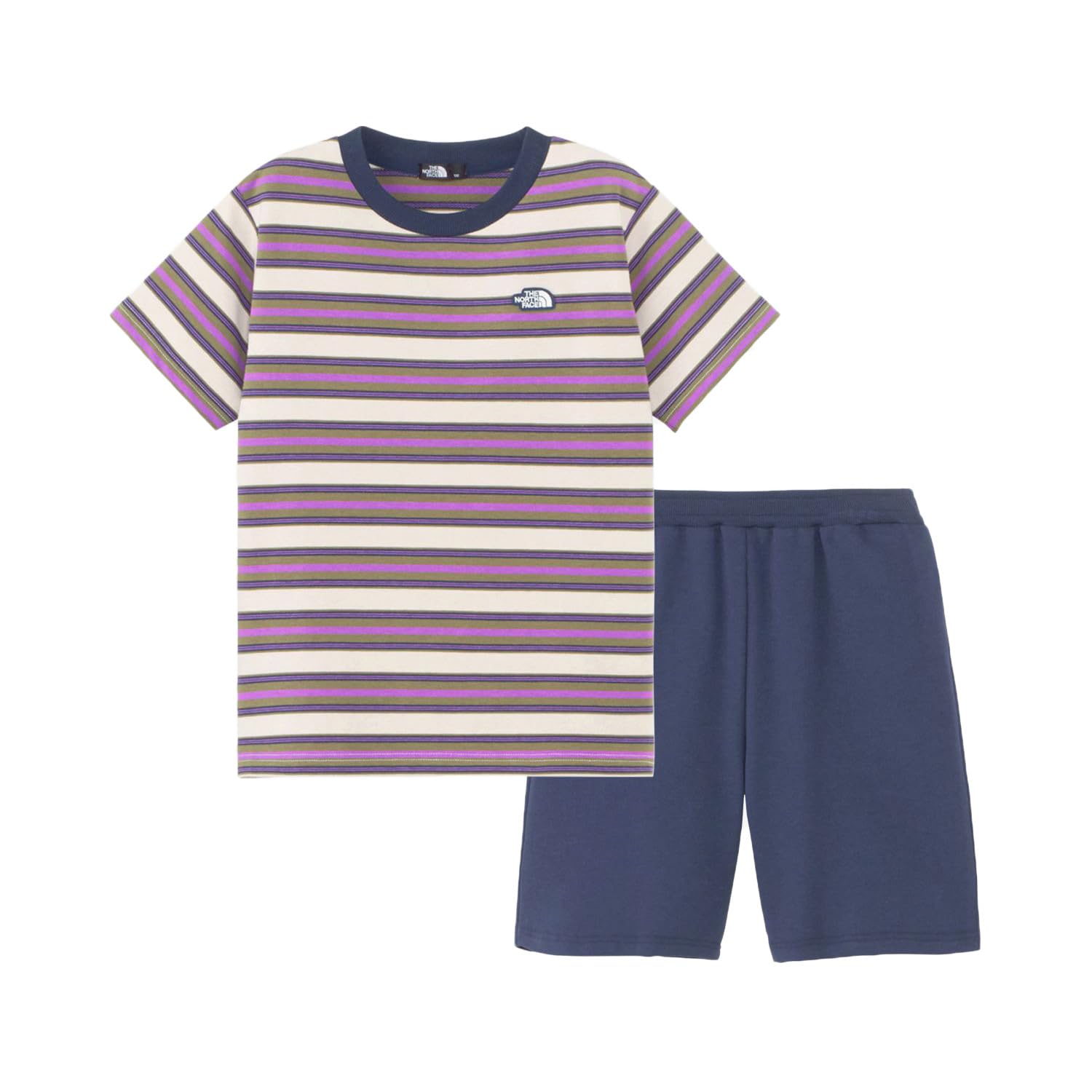 

Палатка North Border Футболка с коротким рукавом Городской темно-синий 150 [The Face] S/S &