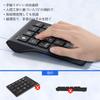 Ultra-thin, Wireless Bluetooth Type-C Numeric Keypad, 22-Key Rechargeable, Compact and Portable, Multi-Function Number Pad for PCs, Laptops, and