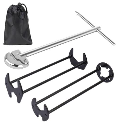 Bath&bath Sink Wrench, Faucet Tool, Sink Faucet Spanner, Wrench, Mixer Tap Replacement Tool, Plumbing Tool (Storage Bag Included)