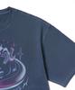 GAKKAI UNIONS Hitit Star Pigment Short Sleeve T-Shirt Dive Blue