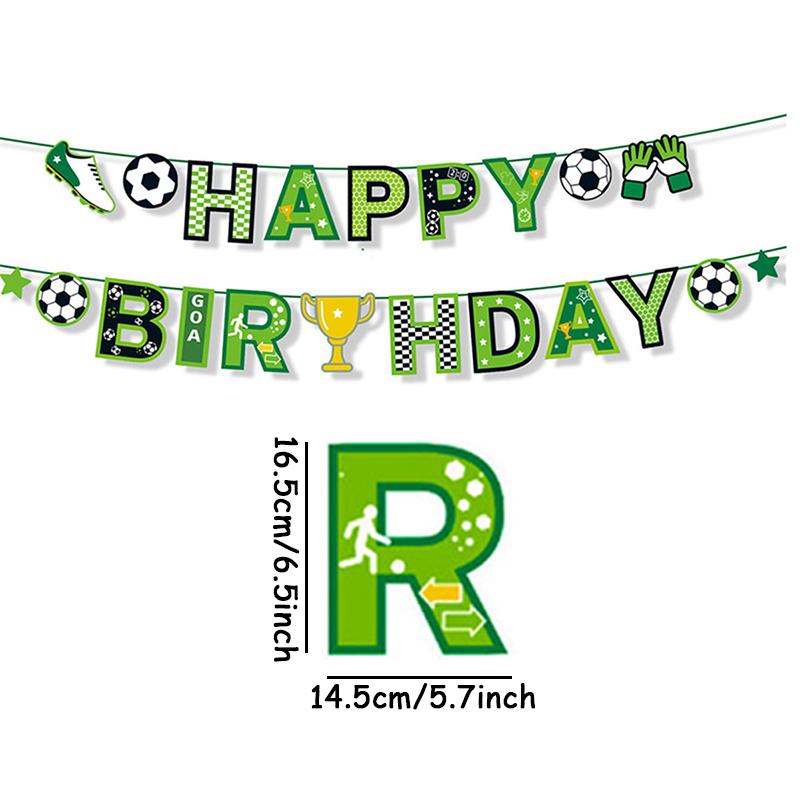 Soccer Theme Disposable Tableware Football Sport Boy Birthday Party Supplies Baby Shower Soccer Fans Birthday Balloon Decortions