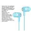 L301 Kabelgebundener Kopfhörer Bass 3,5mm In-Ear Universal Tiefe Ohrstöpsel Gaming-Headset mit Mikrofon