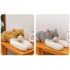 Adorable Cuddly Cat Plush Toy Cute Orange Tabby Stuffed Animal For Kids And Home